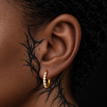 Side Labret Piercing Jewelry | Lip Studs & Rings | Crux – CruxJewelry