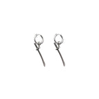Katana Stainless Steel Earrings