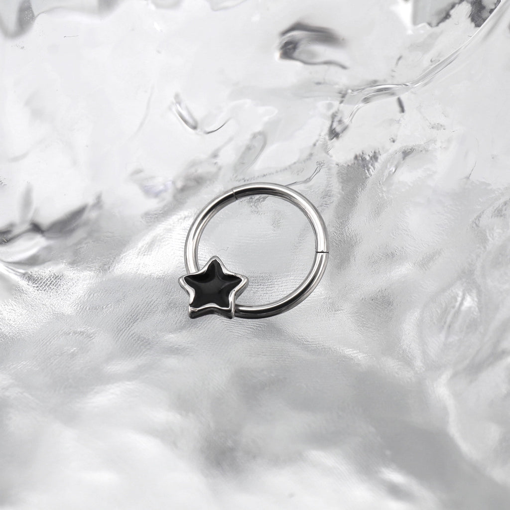 3D pentacle Stainless Steel Segment hoop