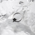 3D pentacle Stainless Steel Segment hoop