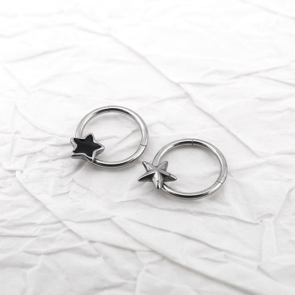 3D pentacle Stainless Steel Segment hoop