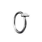 Paws & Purrs - Cute Cinnamoroll Stainless Steel Segment Hoop