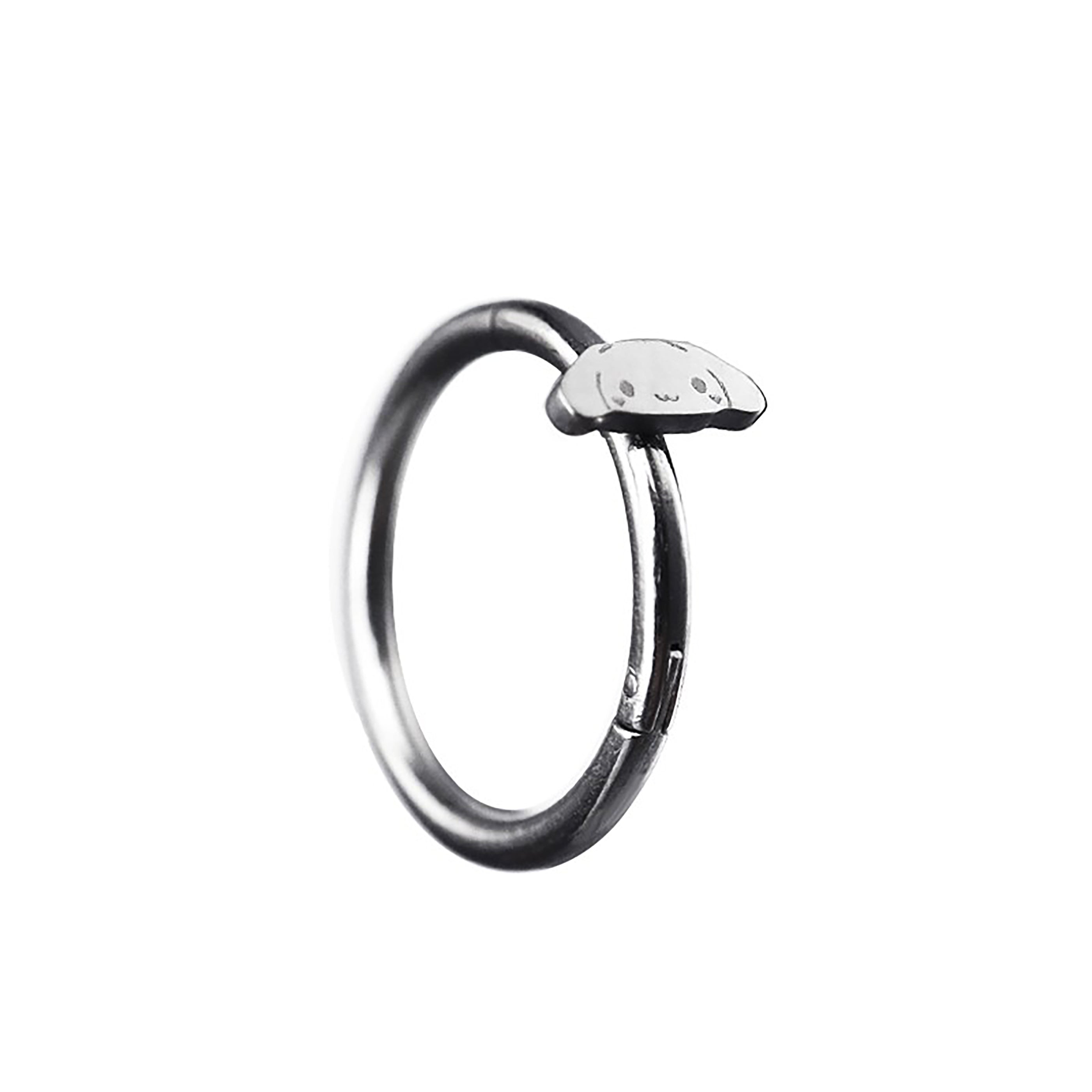 Paws & Purrs - Cute Cinnamoroll Stainless Steel Segment Hoop