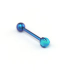 Claw Opal Internally Threaded Titanium Barbell Tongue Stud