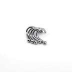5PCS 20G L-Shape Nose Stud Set