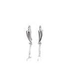 Vampire Fang Gothic Hoop