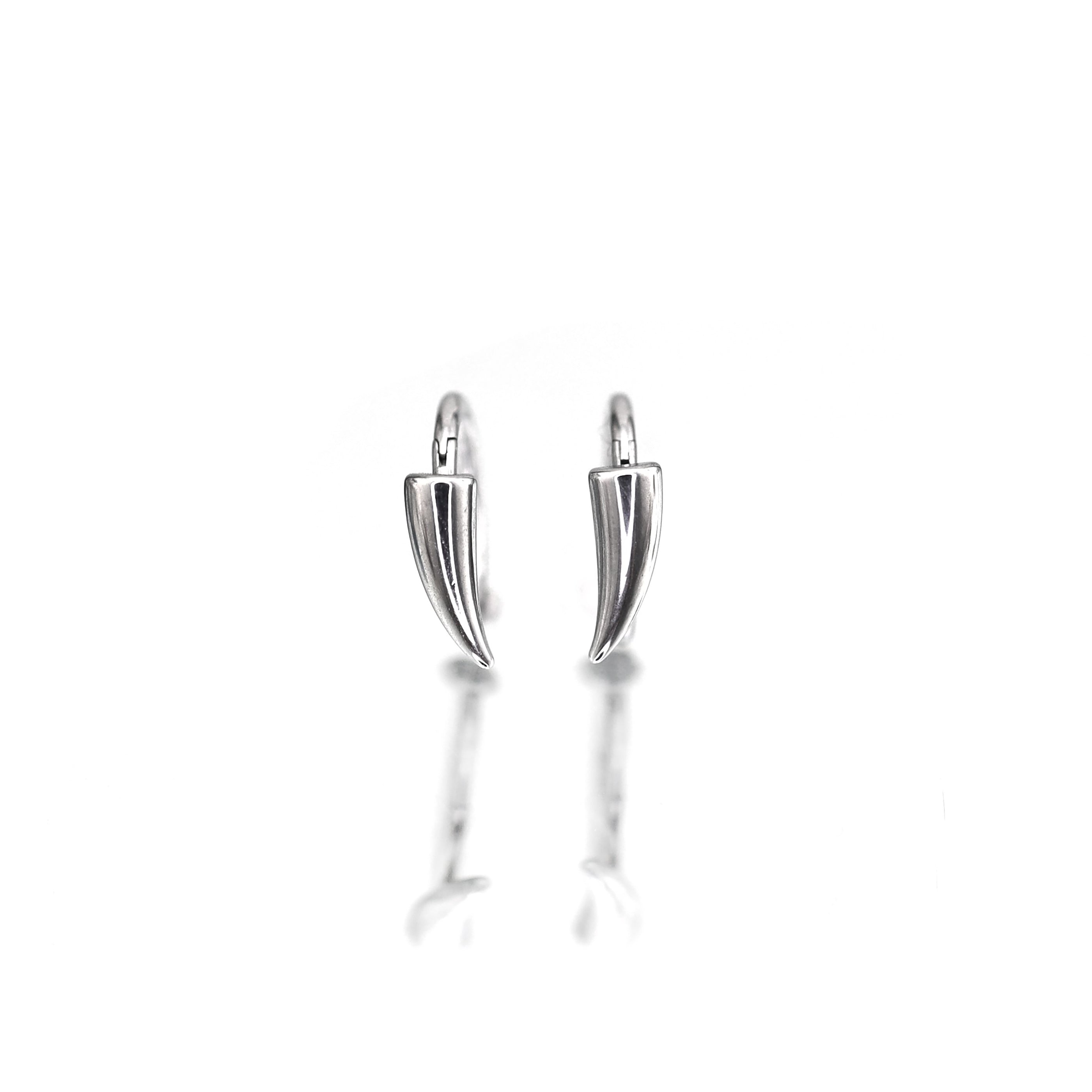 Vampire Fang Gothic Hoop