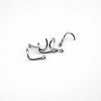 5PCS 20G L-Shape Nose Stud Set