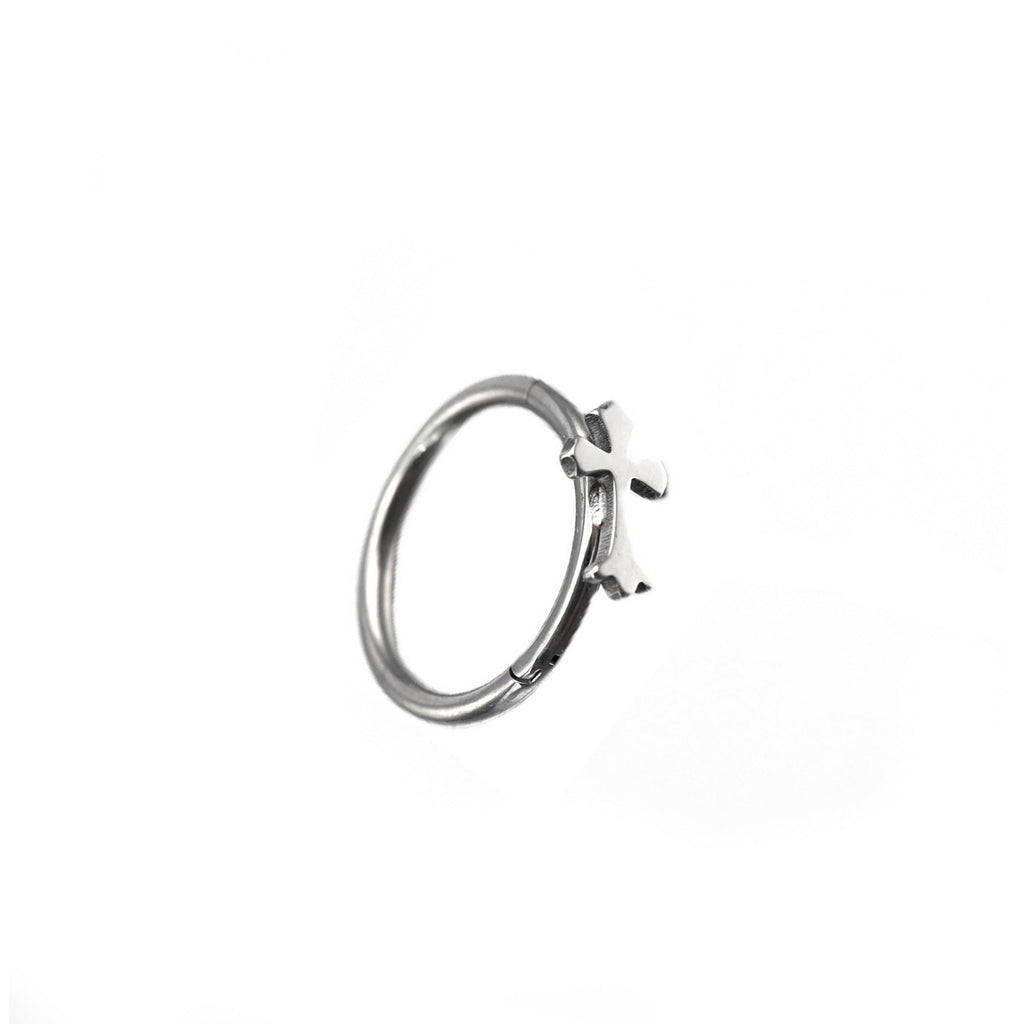 Cross Titanium Segment Ring