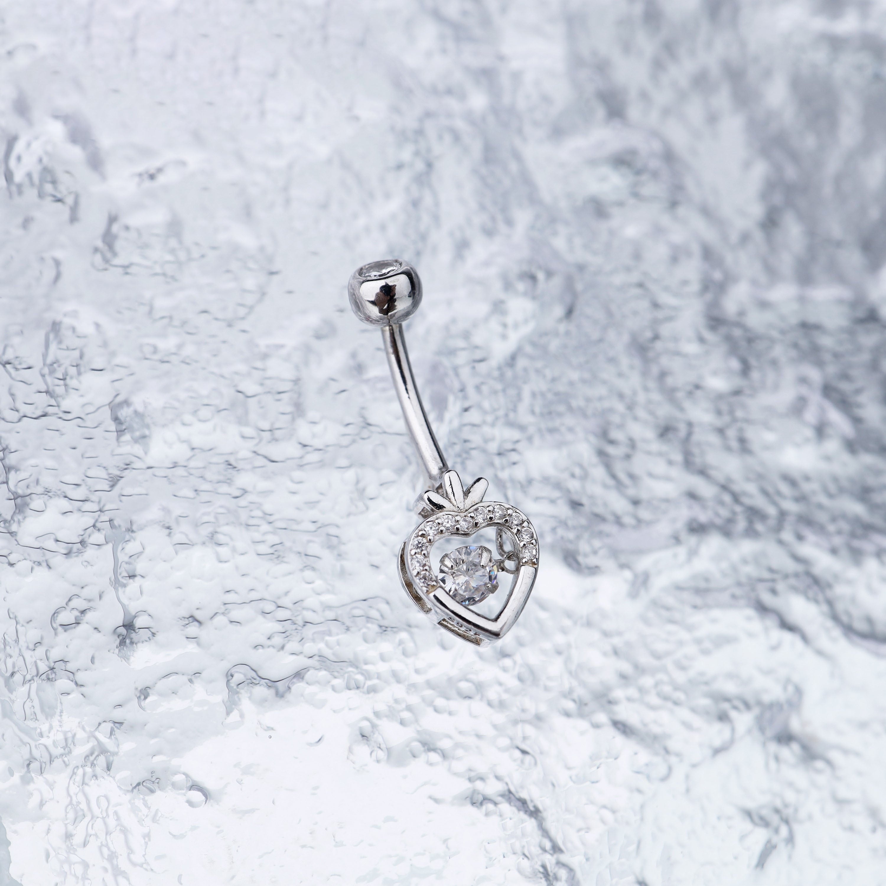 Strawberries S925 Sterling Silver Belly Ring