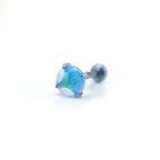 Opal Titanium Threadless Push Pin