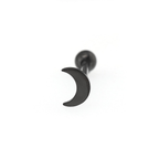Moon stainless steel Tongue Stud