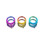 16G Flame Titanium Septum Clicker