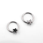 3D pentacle Stainless Steel Segment hoop