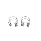 Star & Heart Horseshoe Septum Ring