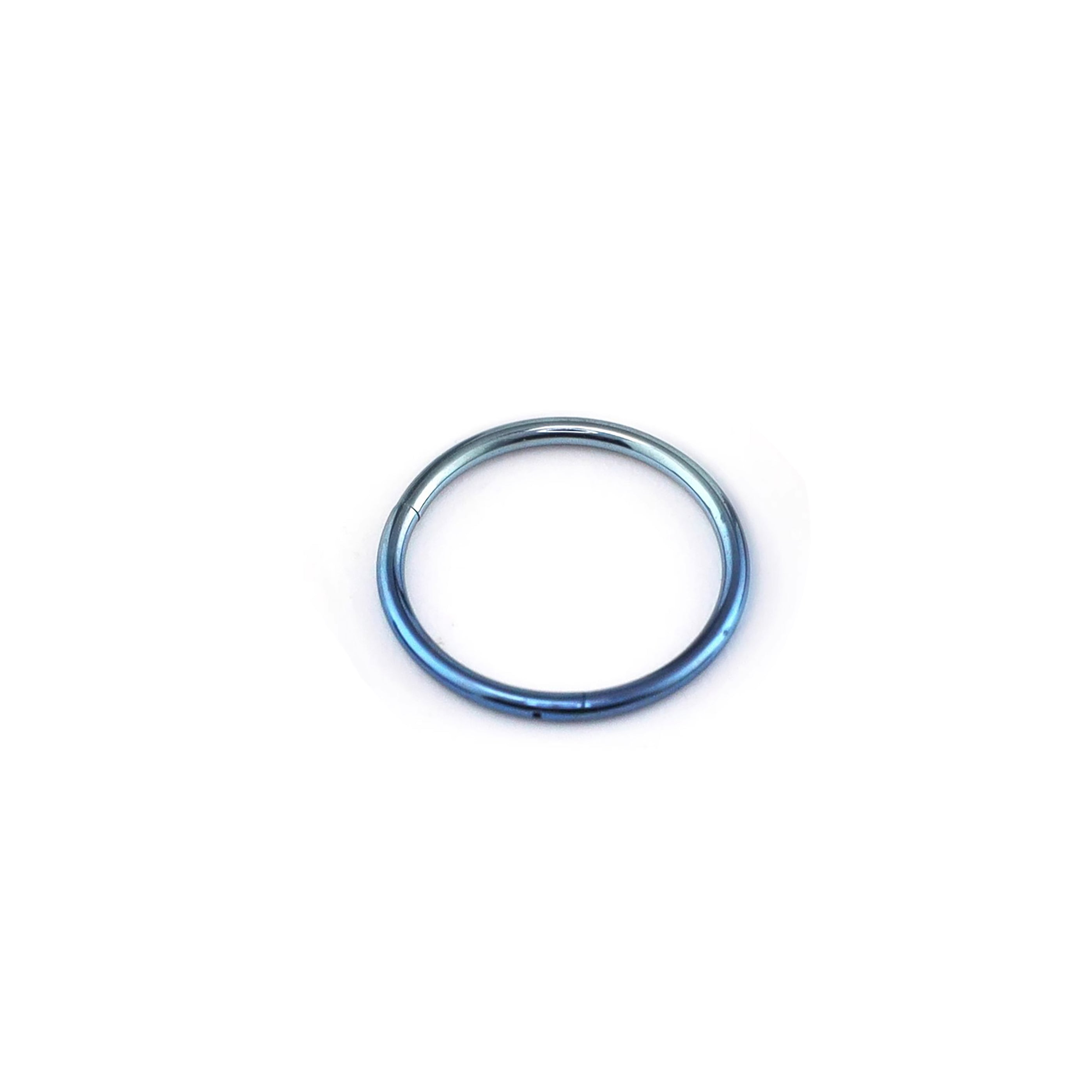 20G Thin Classic Titanium segment Hoop