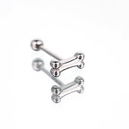 Puppy's Bone Stainless Steel Tongue Stud
