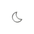 Moon stainless steel Segment Hoop