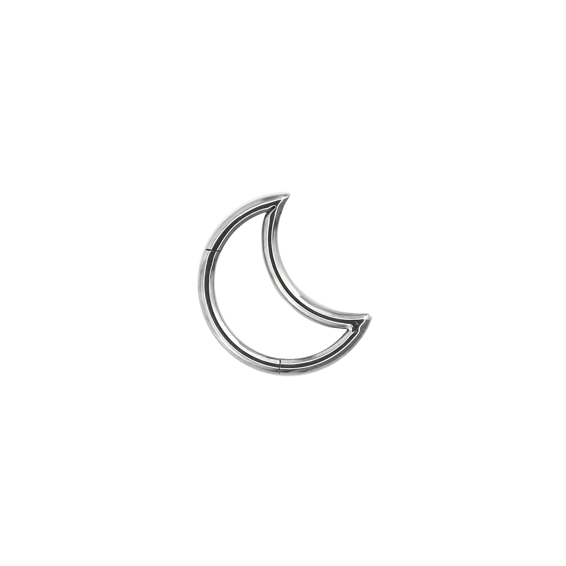 Moon stainless steel Segment Hoop