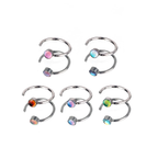 20G C-Shape Stainless Steel Nose Stud