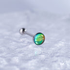 Dreamy Oil Resin stainless steel Tongue Stud