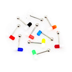 10PCS Funny Pill Acrylic Tongue Barbell Set
