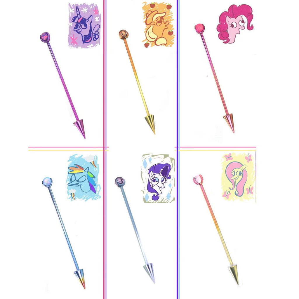 MLP Titanium Zirconia Industrial Barbell