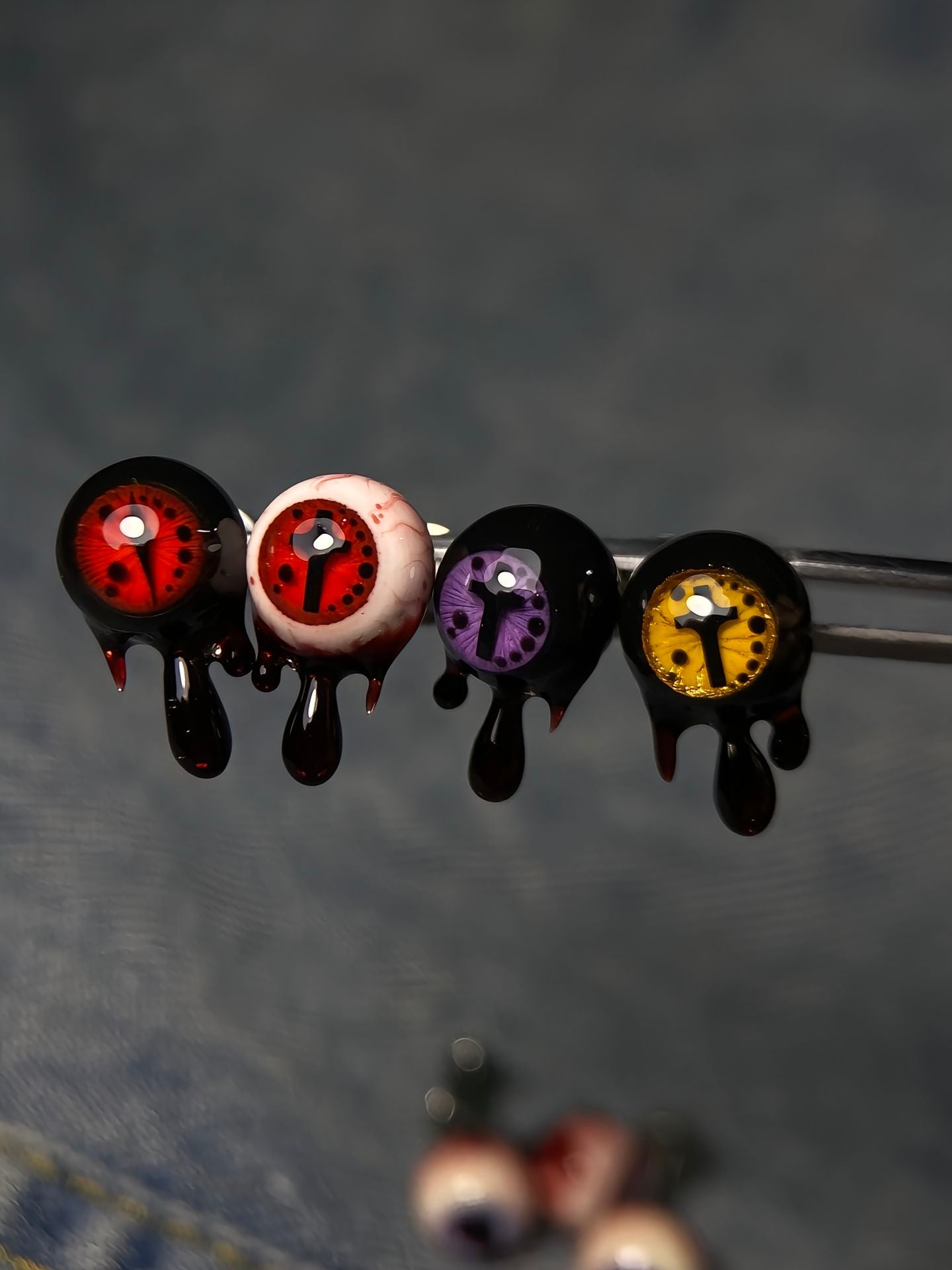 Cthulhu Eye Titanium Tongue Studs - Mystery Box Collection