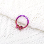 16G Bow Titanium Segment Hoop