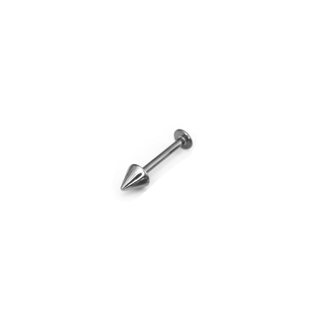 Basic Spike External Thread Stainless Steel Labret Stud