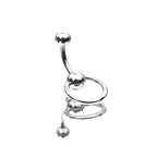 Spinning Ball stainless steel Belly Ring