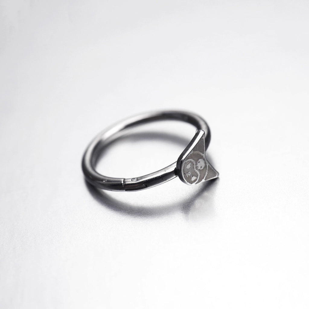 Kuromi stainless steel Segment Hoop