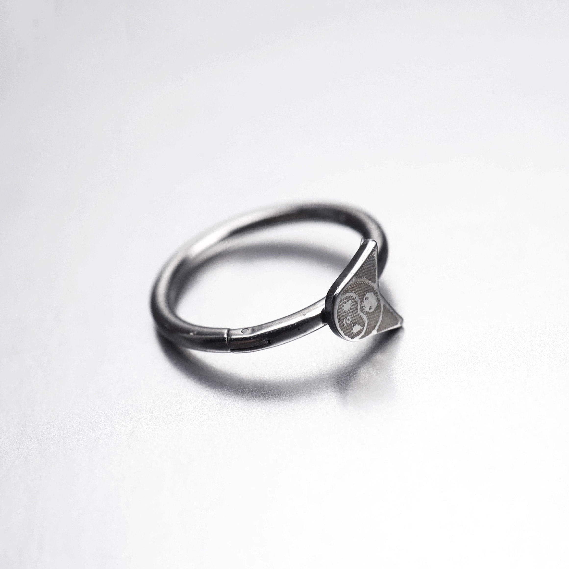 Kuromi stainless steel Segment Hoop