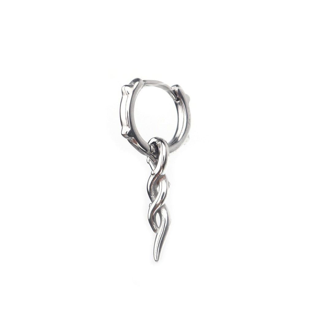 Companion Twisted Stainless Steel Earrings