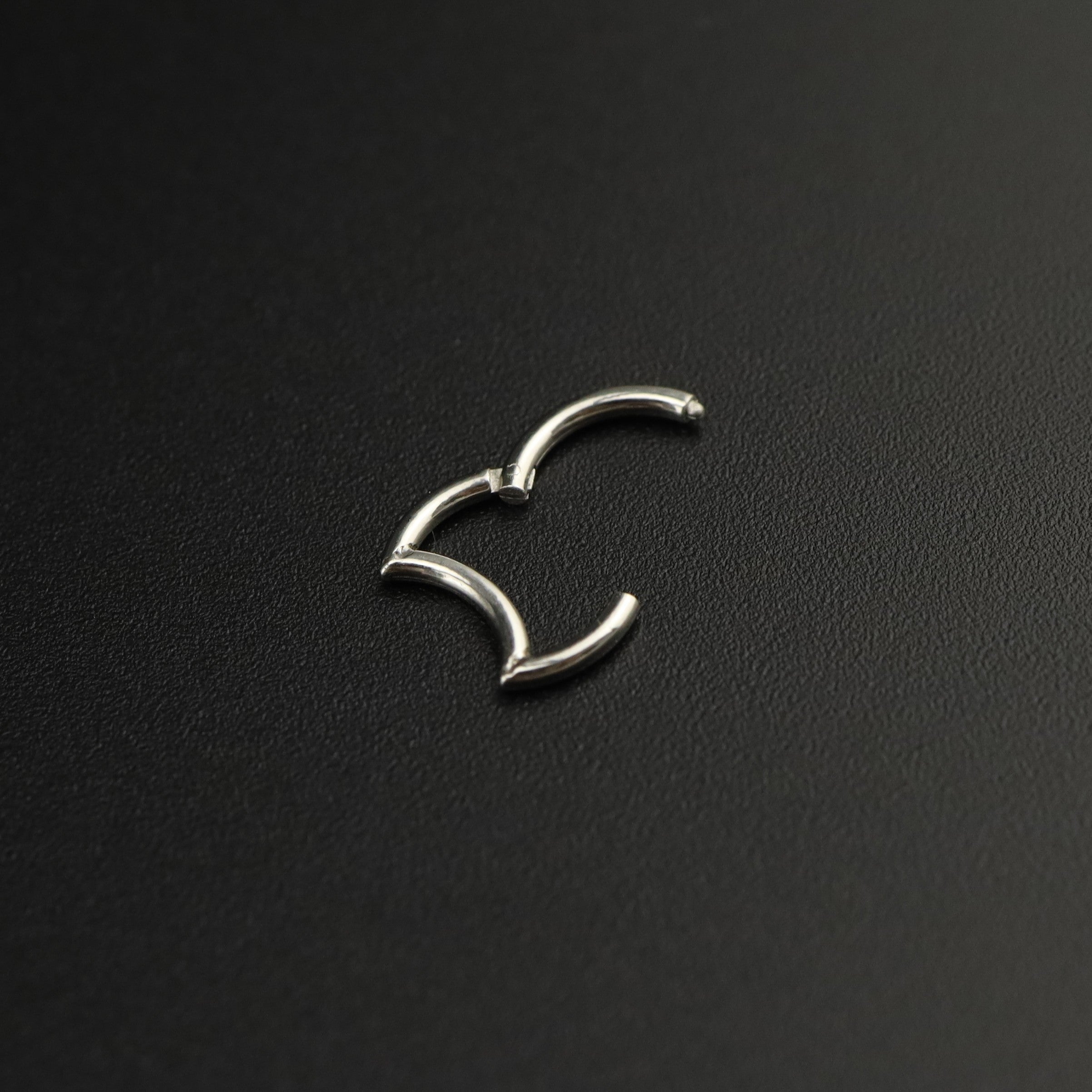 Moon stainless steel Segment Hoop