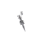 Dagger Pendant Stainless Steel Ear Studs