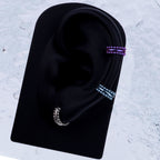 Double Ball Titanium Segment Hoop