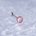 Dreamy Oil Resin stainless steel Tongue Stud