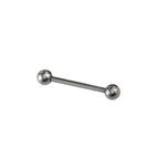 Basic Internally Threaded Titanium Industrial Barbell