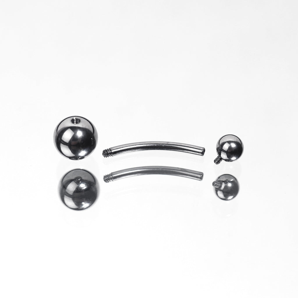Classic Internally Threaded Titanium Belly Ring