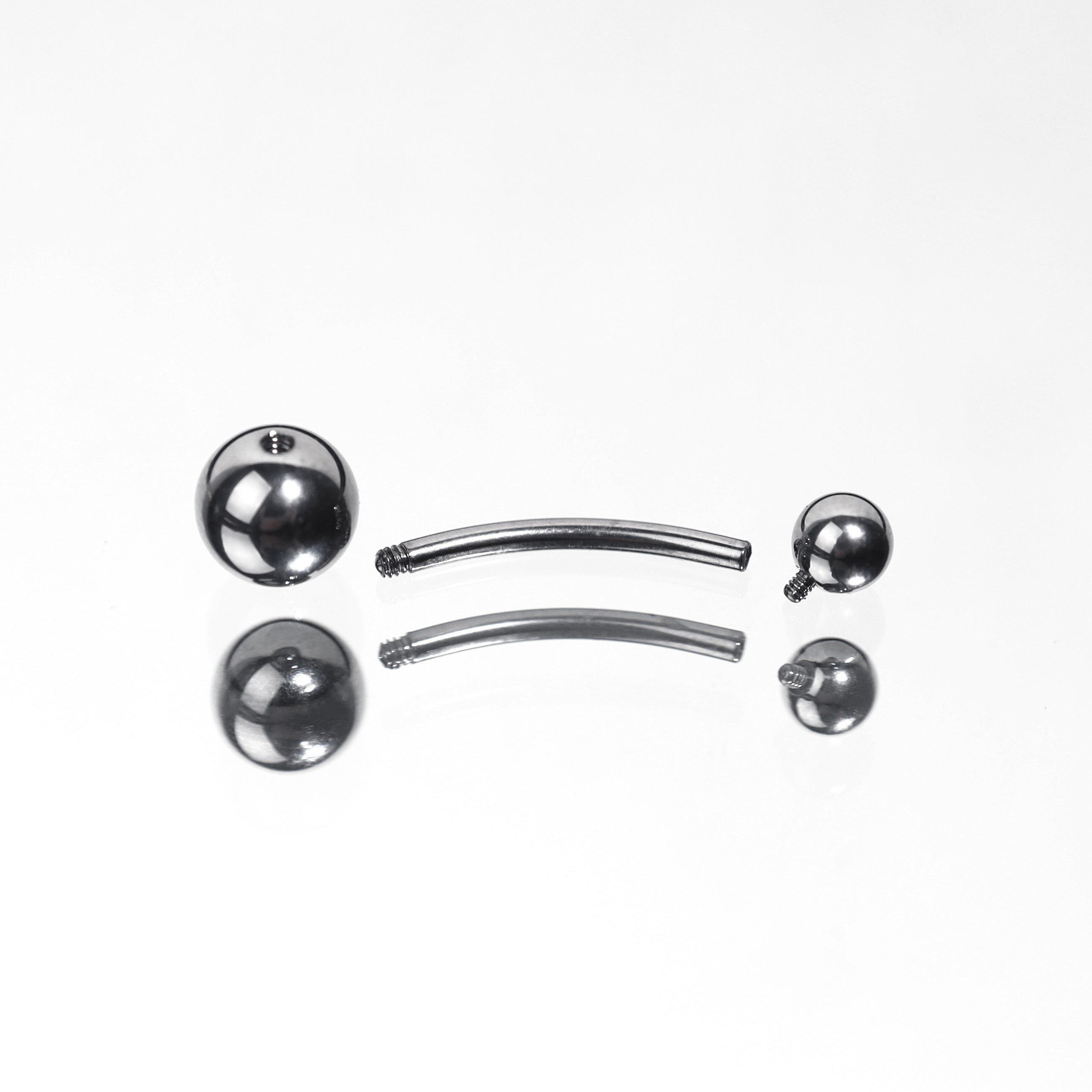 Classic Internally Threaded Titanium Belly Ring
