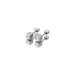 Silver Single-End Dice Externally Threaded Stainless Steel Ear Studs