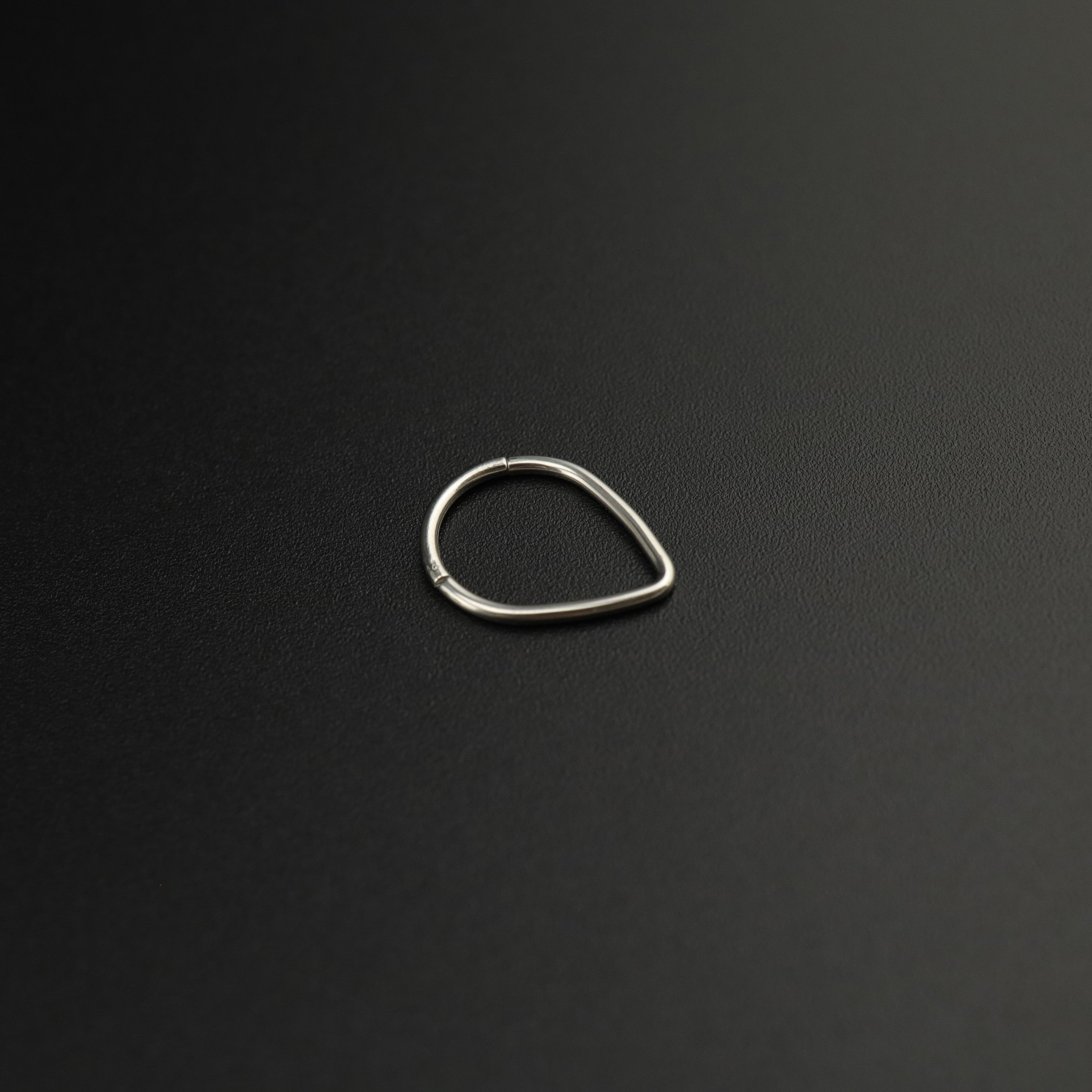 Teardrop stainless steel Segment Hoop