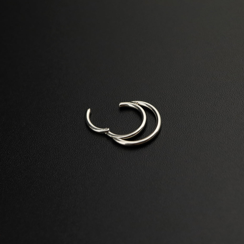 16G Moon stainless steel Segment Hoop