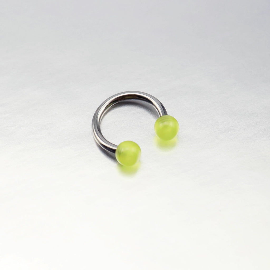 Acrylic Glow Ball Septum Ring