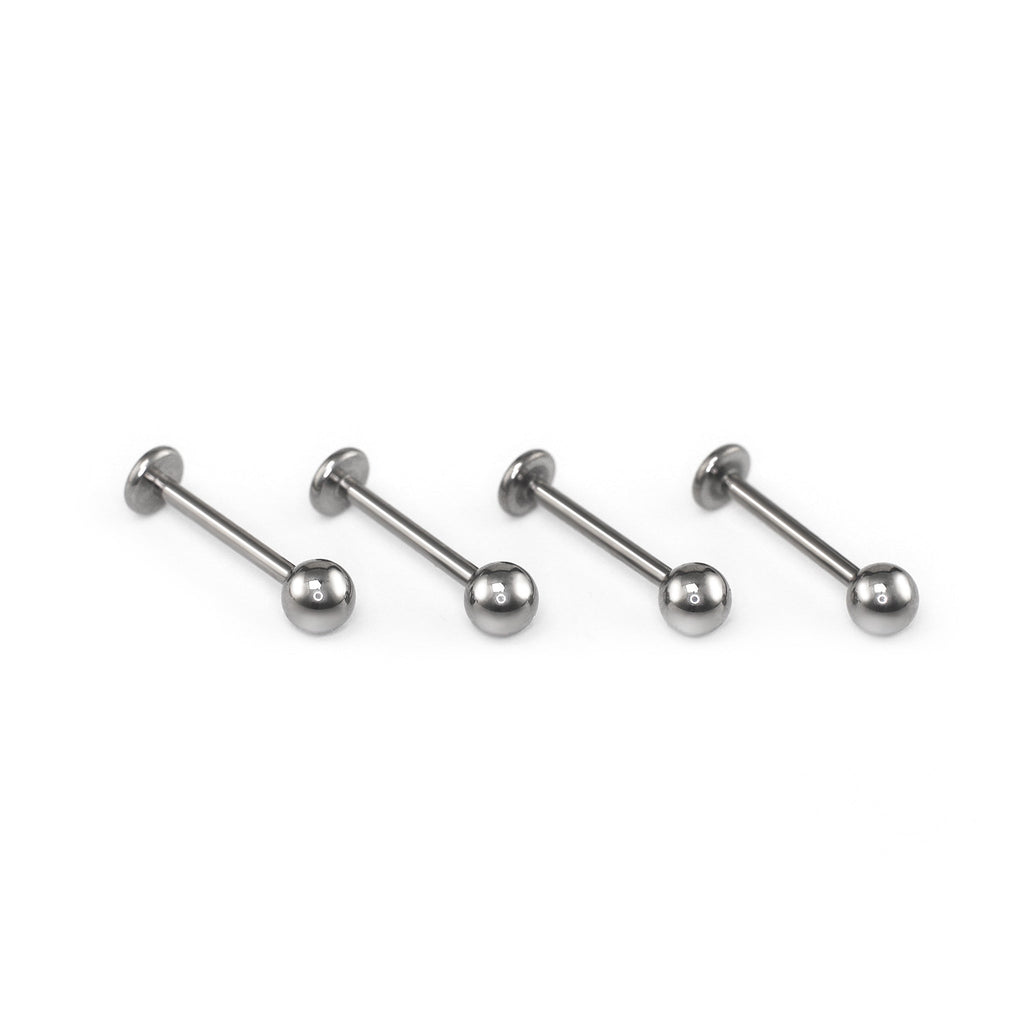 Basic Externally Threaded Titanium Lip Ring