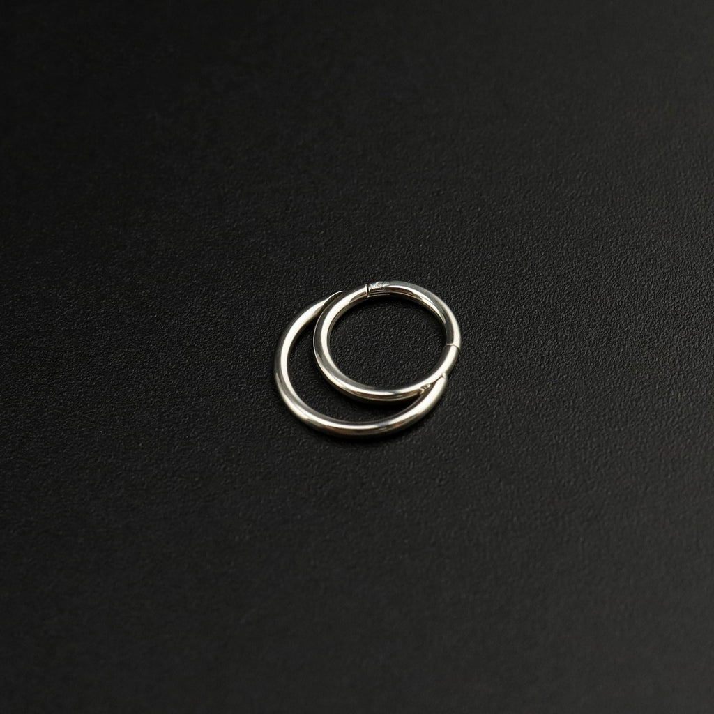 16G Moon stainless steel Segment Hoop