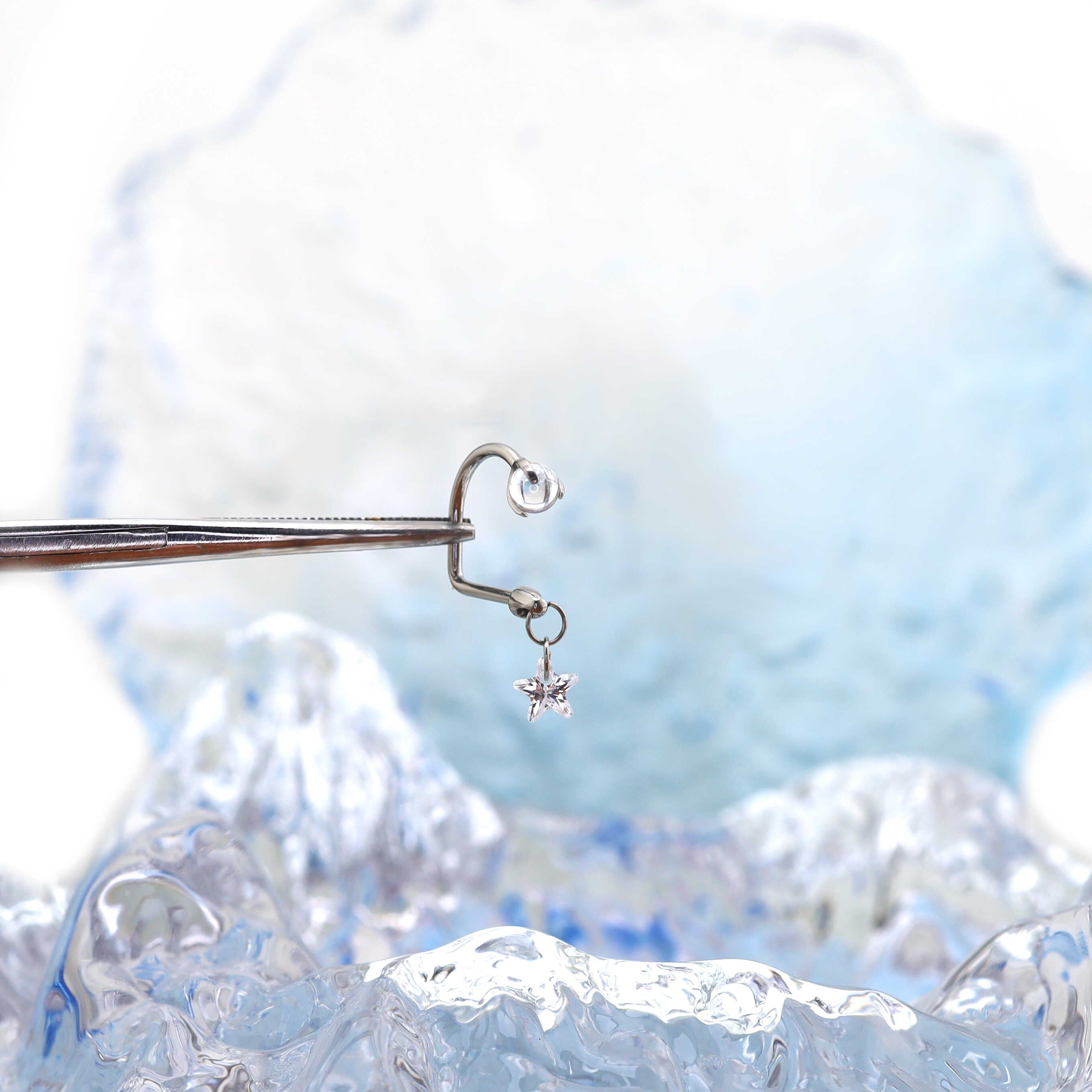 Star CZ Titanium U-Ring