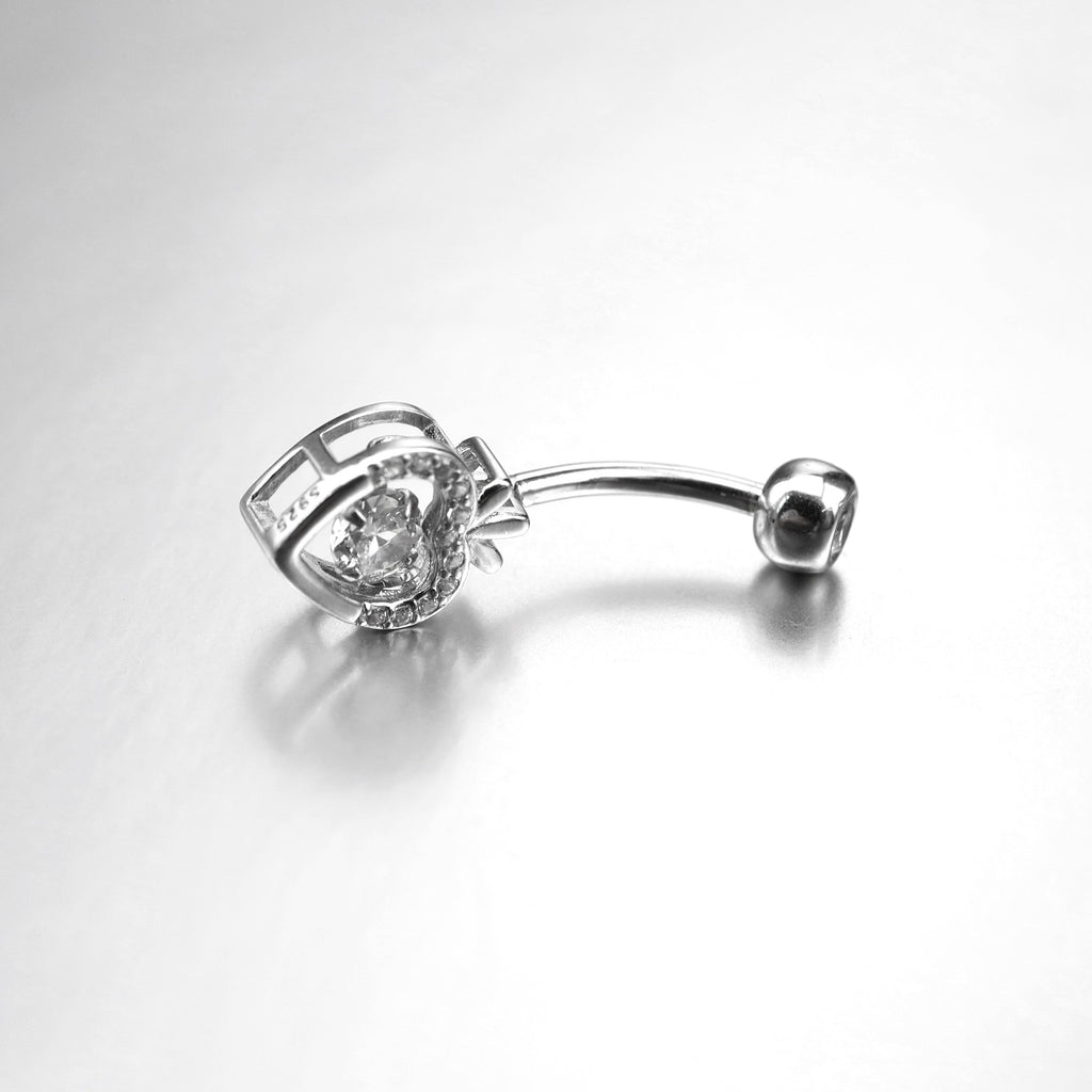 Strawberries S925 Sterling Silver Belly Ring