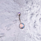 Colorful Epoxy Resin Stainless steel Belly Ring